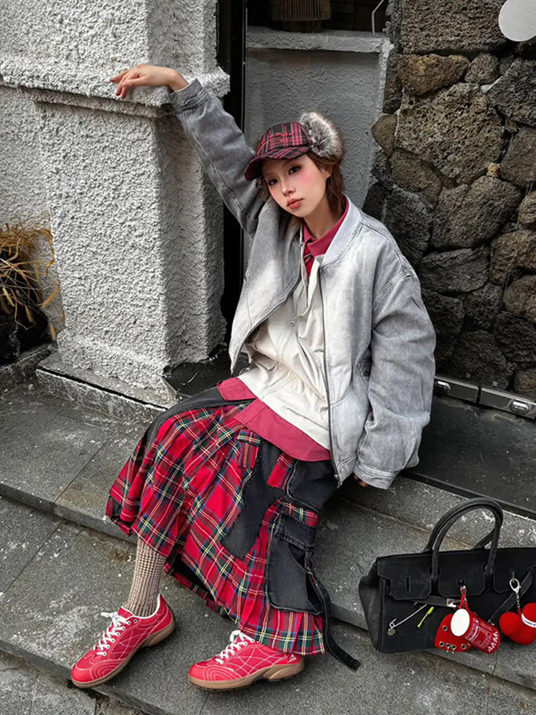 MULE DONKEY丨Duozuilv Vintage German Trainer Sneakers