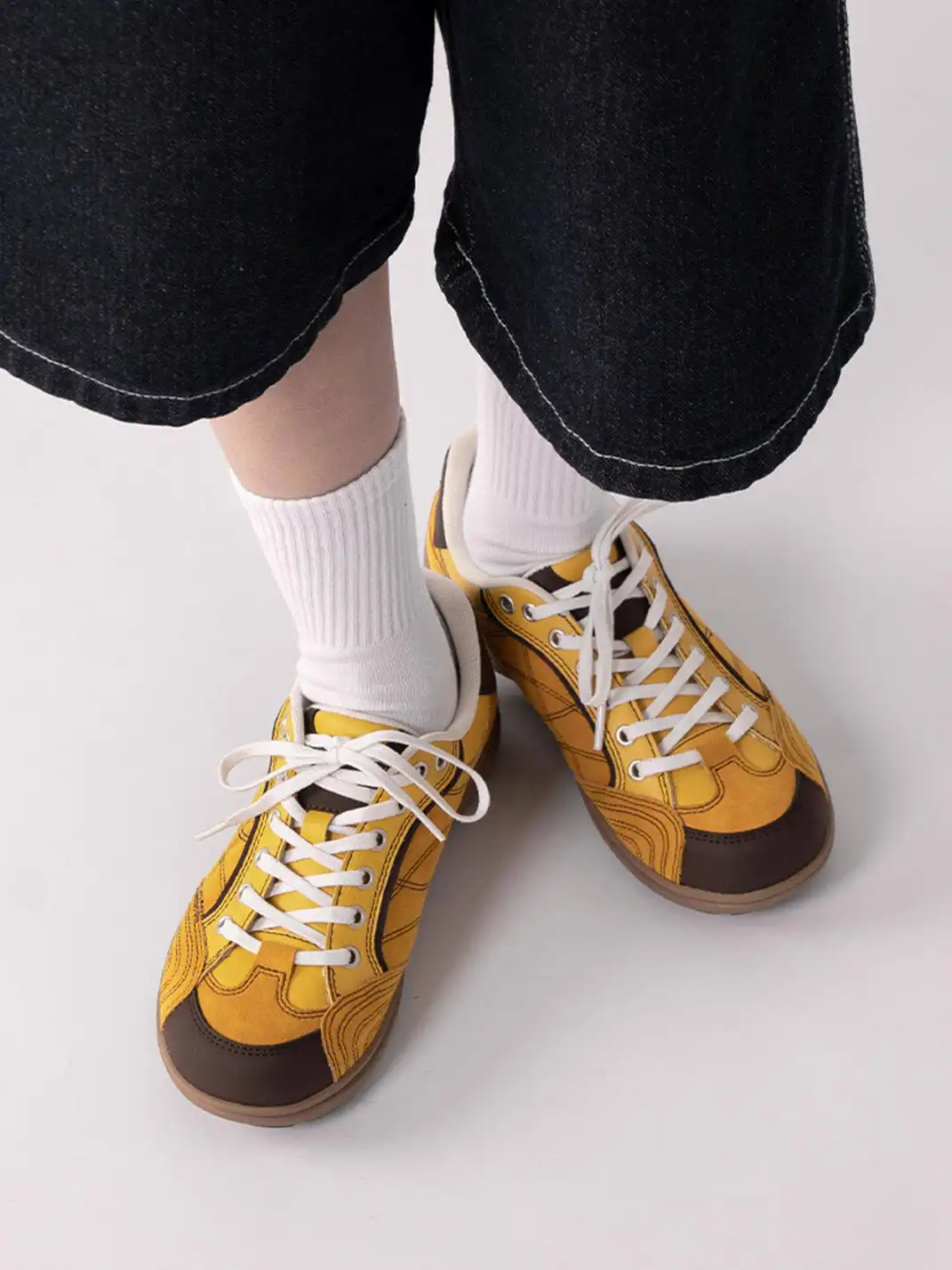 MULE DONKEY丨Duozuilv Vintage German Trainer Sneakers