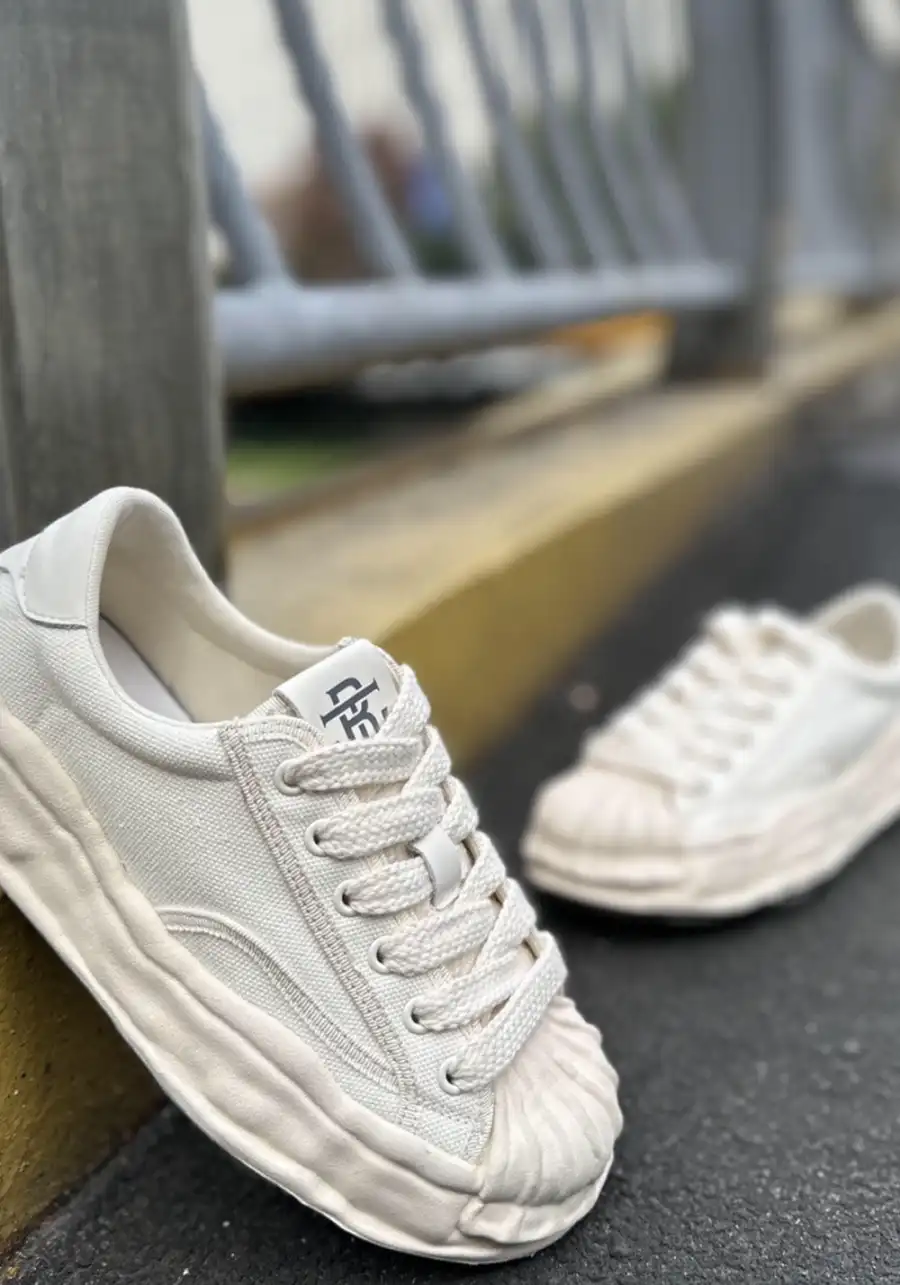 TRUMPPIPE丨Melted Shell-Toe Sneakers - 4