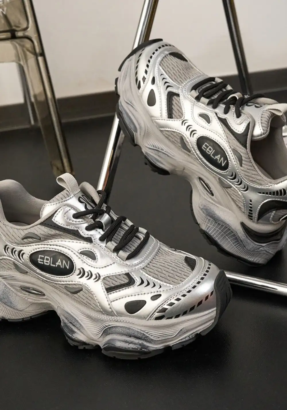 EBLAN丨Silver Wave Warrior Dad Shoes
