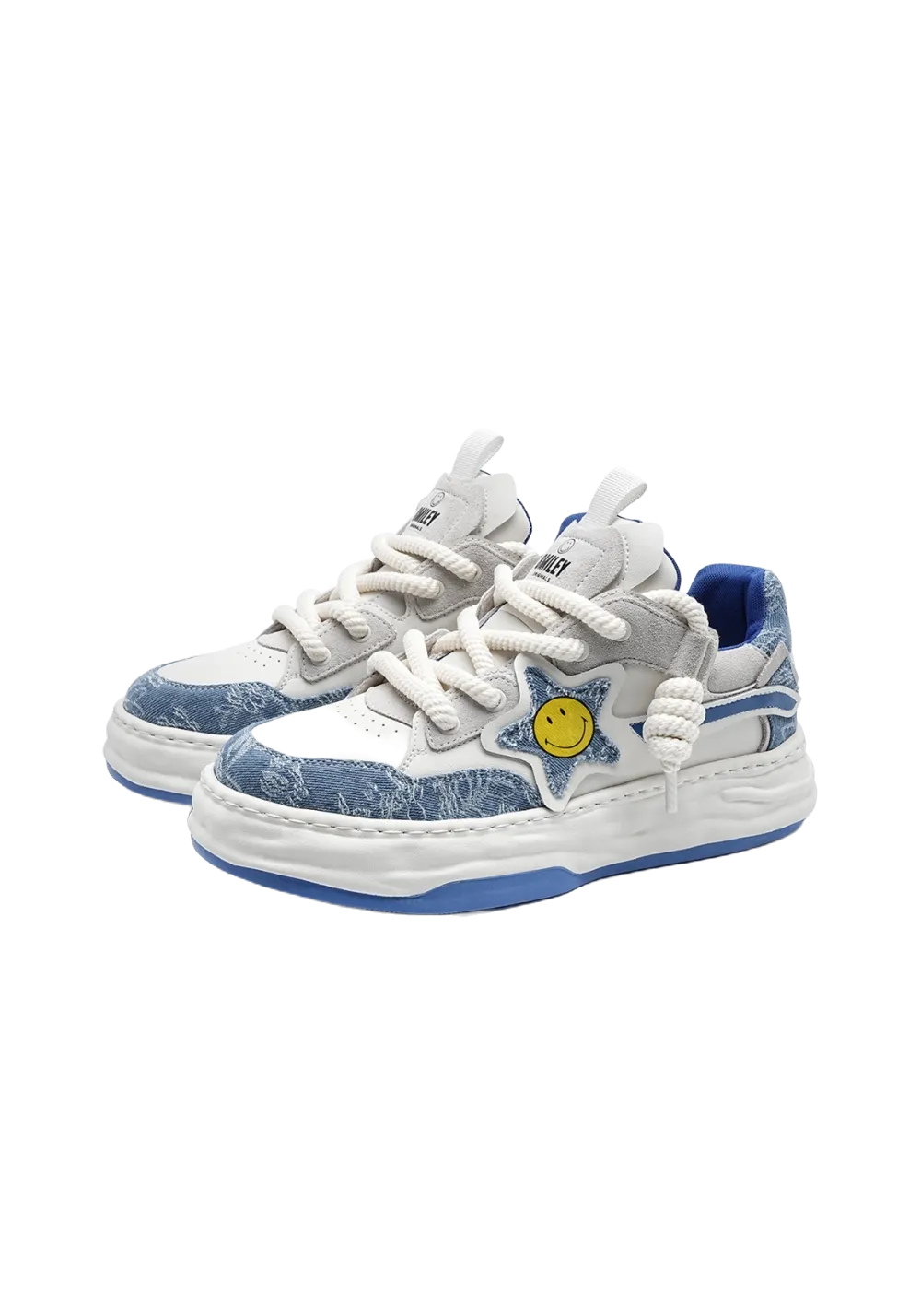 SMILEY丨Happy Face Star Sneakers