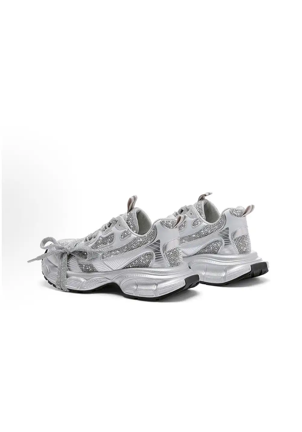 C.BANNER丨Women's Fashionable Rhinestone Shock-absorbing Dad Shoes