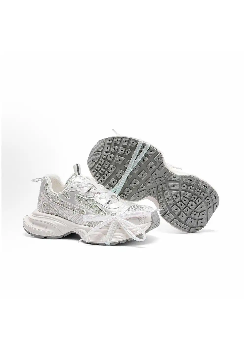 C.BANNER丨Women's Fashionable Rhinestone Shock-absorbing Dad Shoes