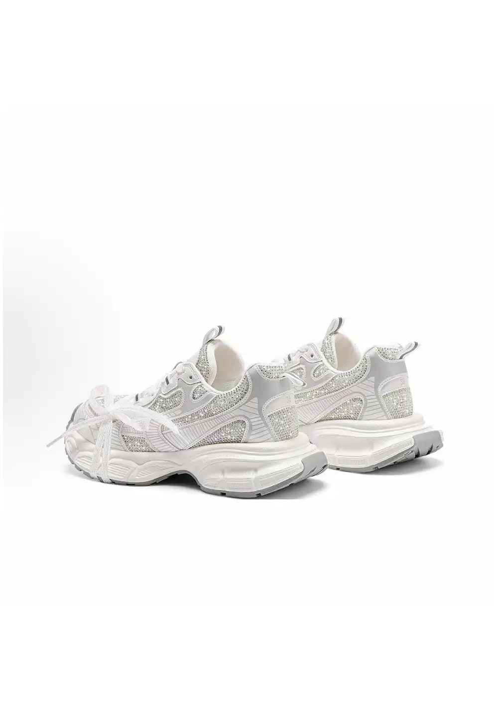C.BANNER丨Women's Fashionable Rhinestone Shock-absorbing Dad Shoes