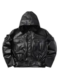REGEN ZONE | "RIOT" Waxed Graffiti Detachable N2B Parka