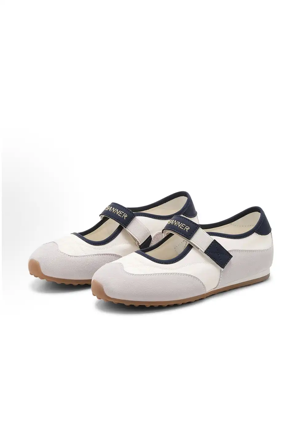 C.BANNER丨Fabric Mary Janes shoes