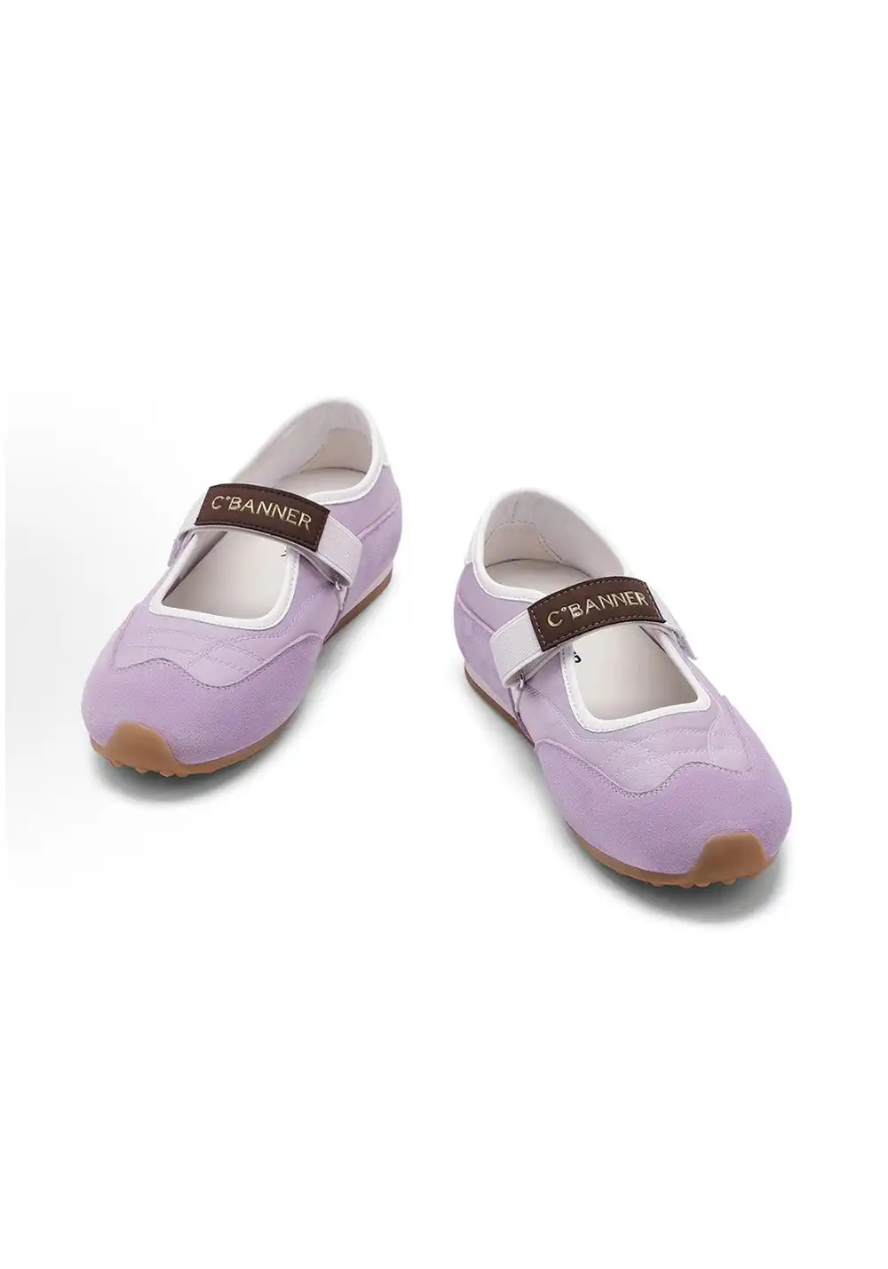C.BANNER丨Fabric Mary Janes shoes