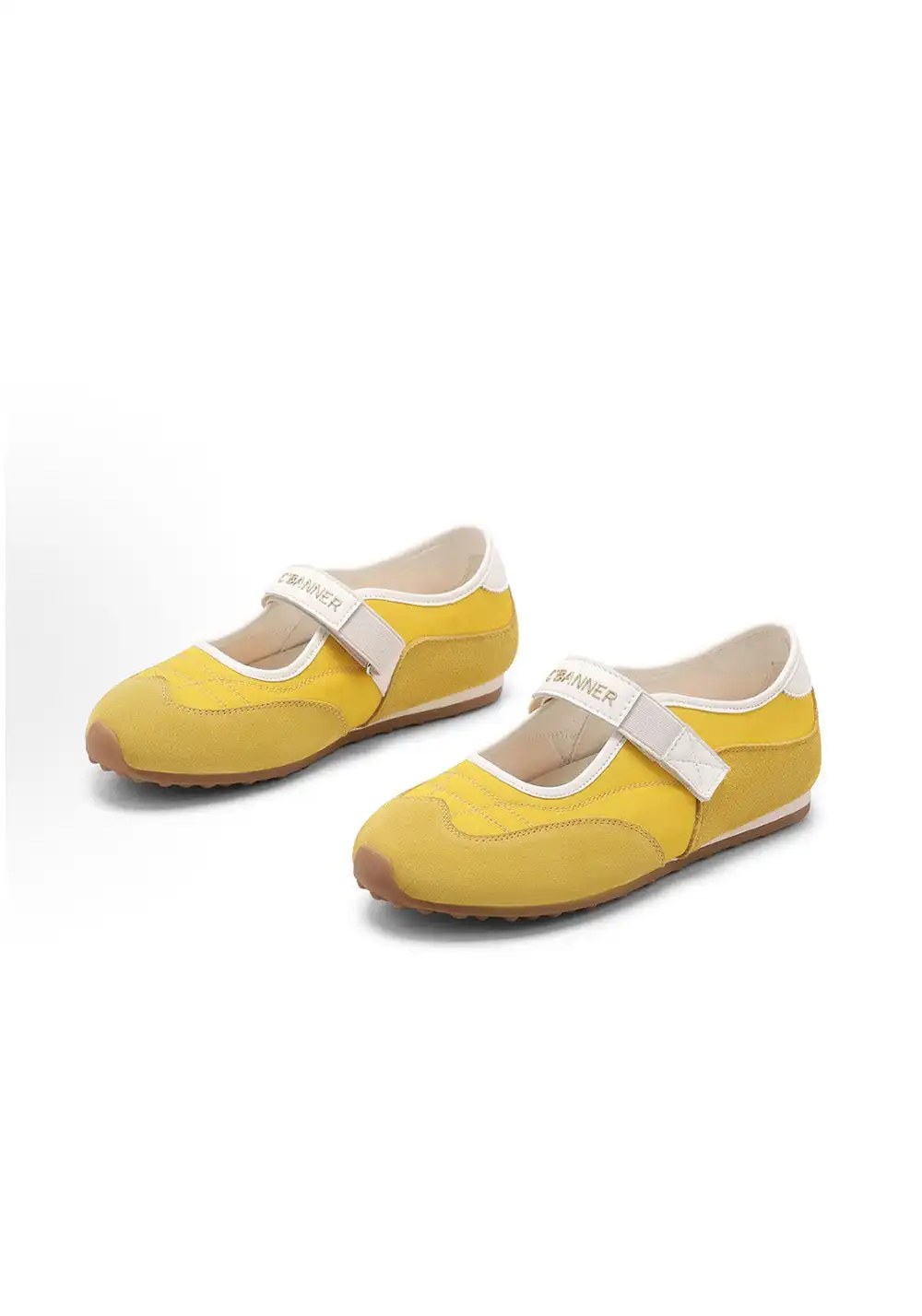 C.BANNER丨Fabric Mary Janes shoes