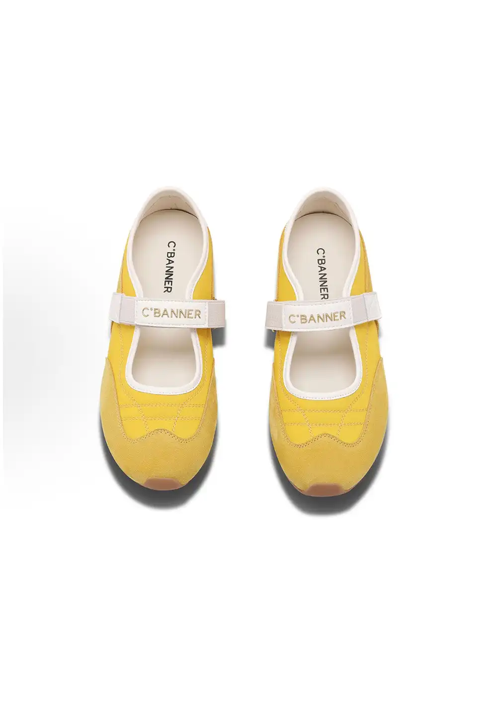 C.BANNER丨Fabric Mary Janes shoes