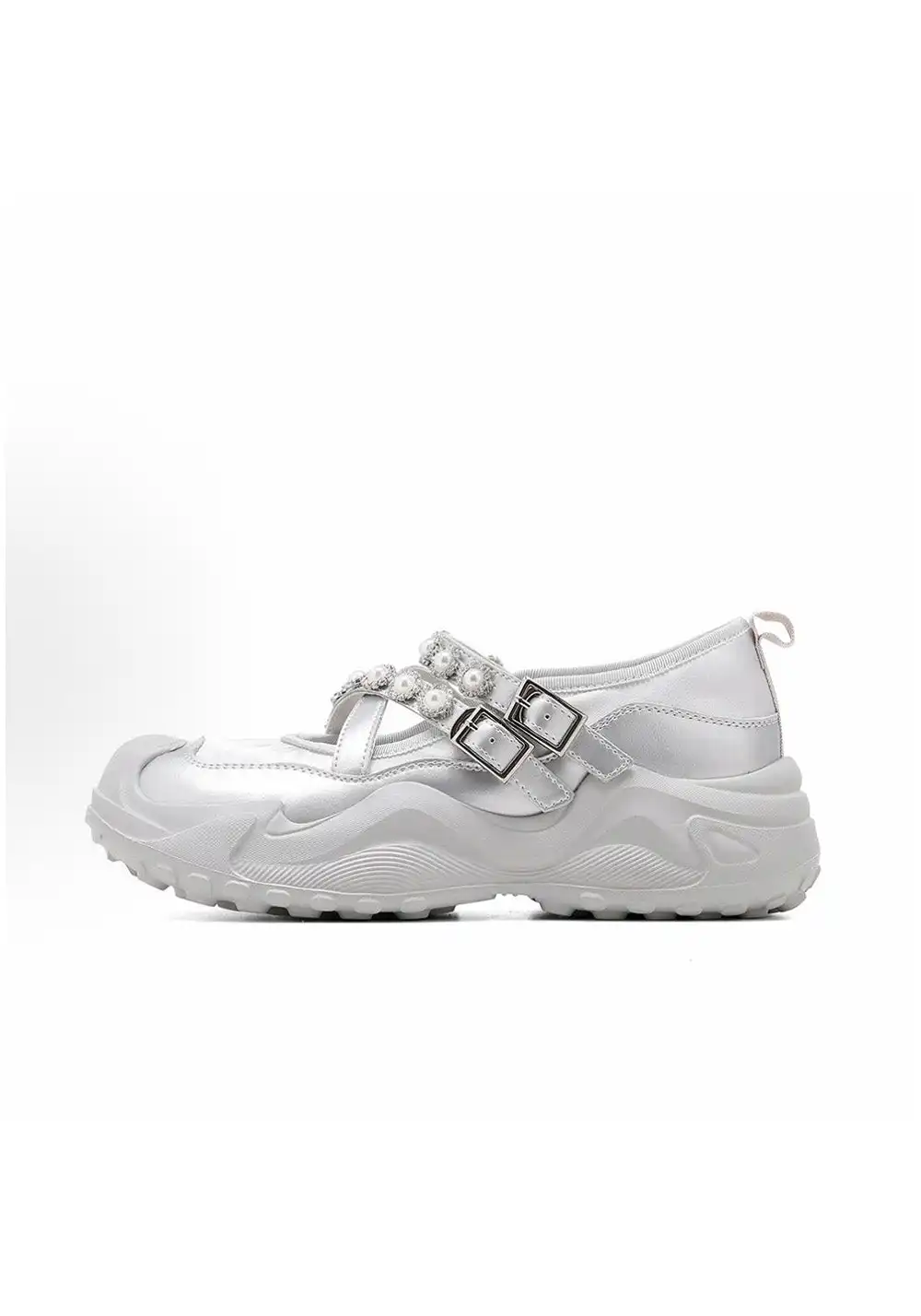C.BANNER | Women's Pearl Thick-soled Mary Janes