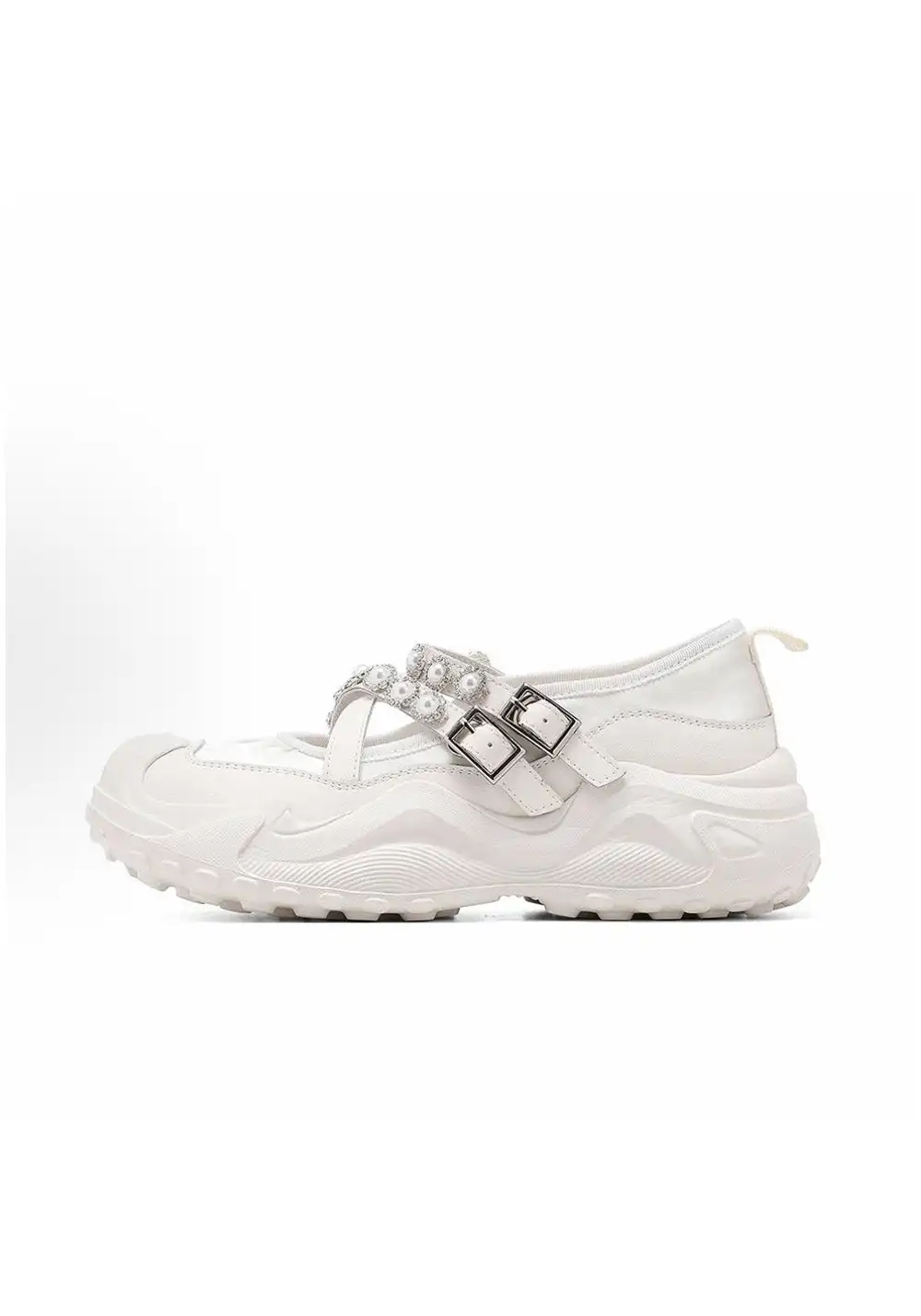 C.BANNER | Women's Pearl Thick-soled Mary Janes
