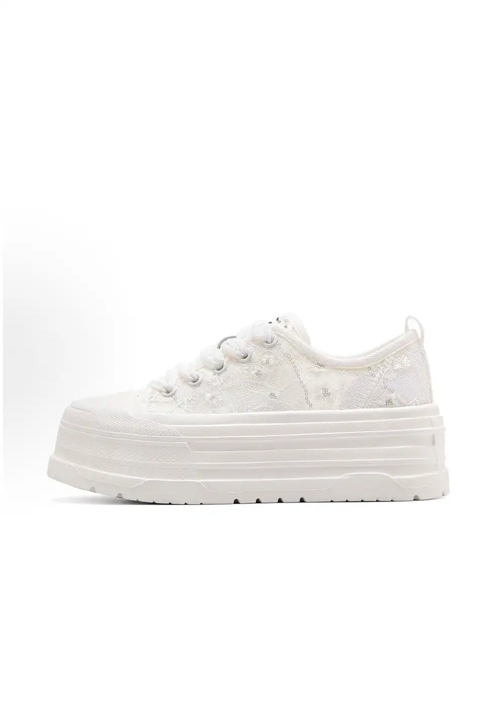 C.BANNER丨Blush Lace Walking Shoes