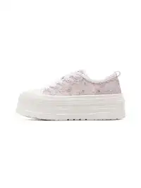 C.BANNER丨Blush Lace Walking Shoes