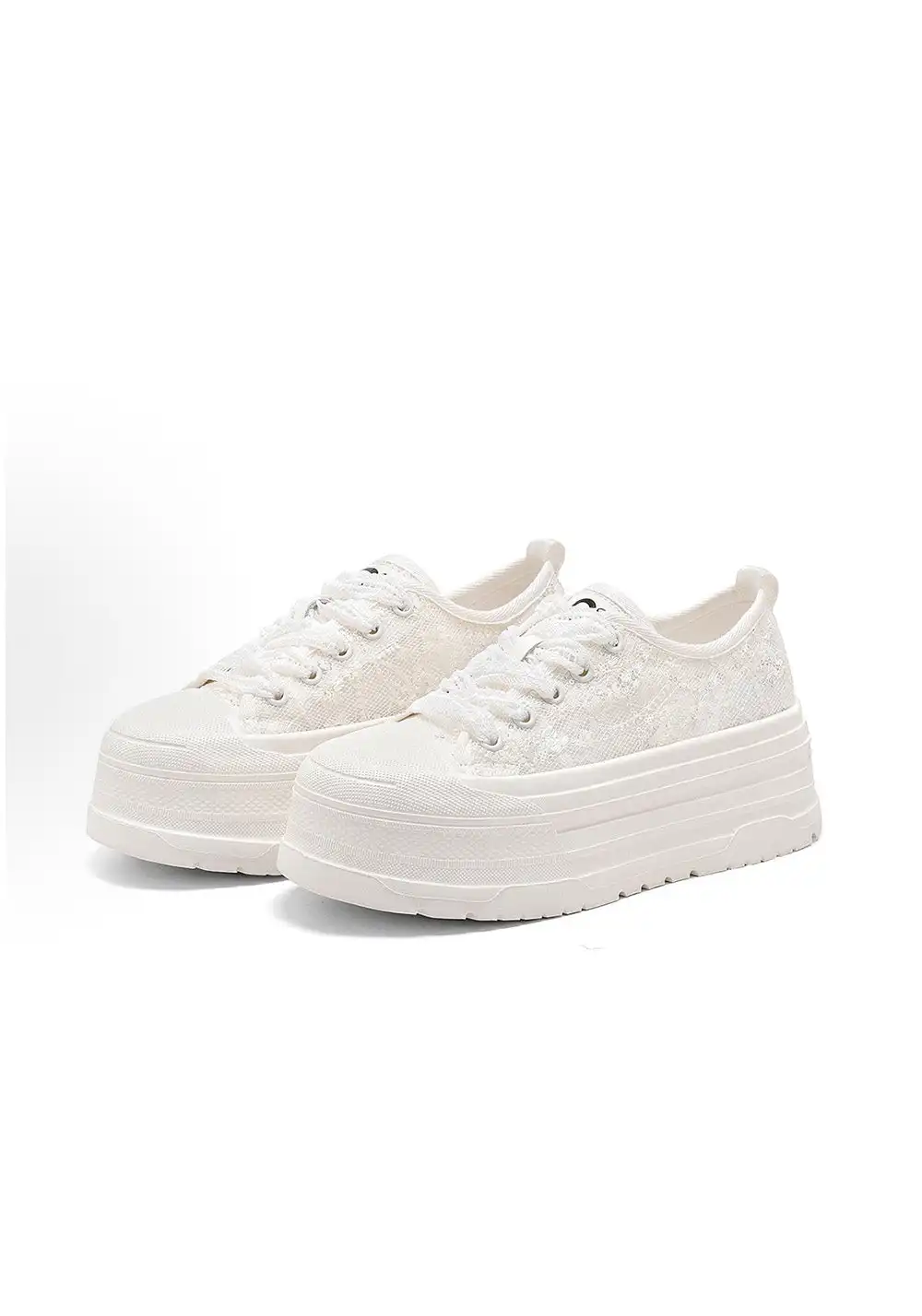 C.BANNER丨Blush Lace Walking Shoes