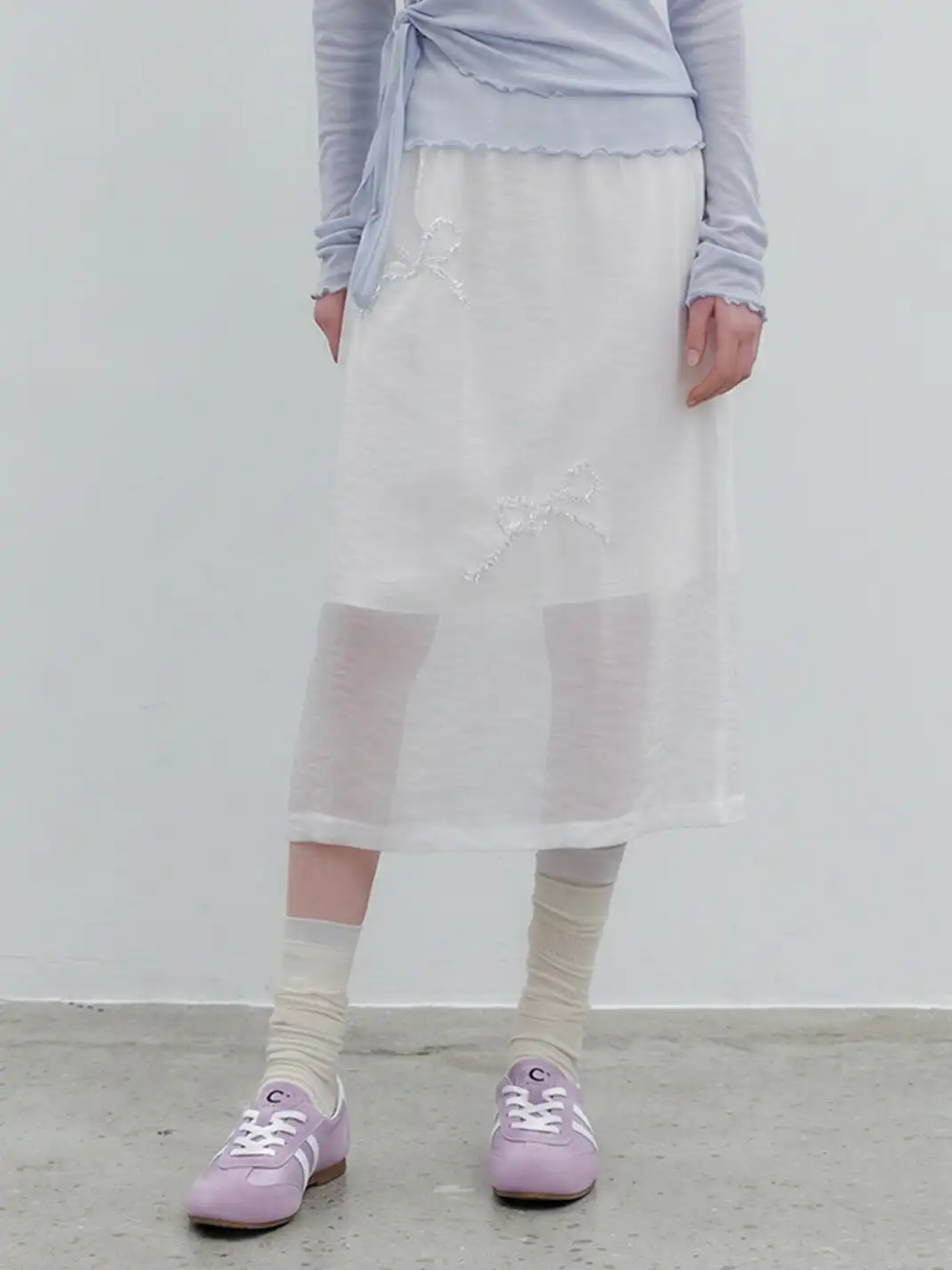 C.BANNER丨Synthetic leather Mary Janes shoes
