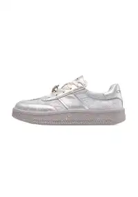 C.NANNER | Women's Silver-gray Low-top Comfortable Retro Sneakers