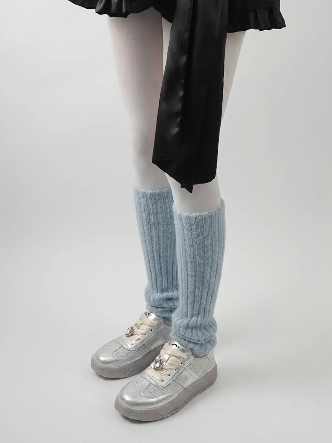 C.NANNER | Women's Silver-gray Low-top Comfortable Retro Sneakers