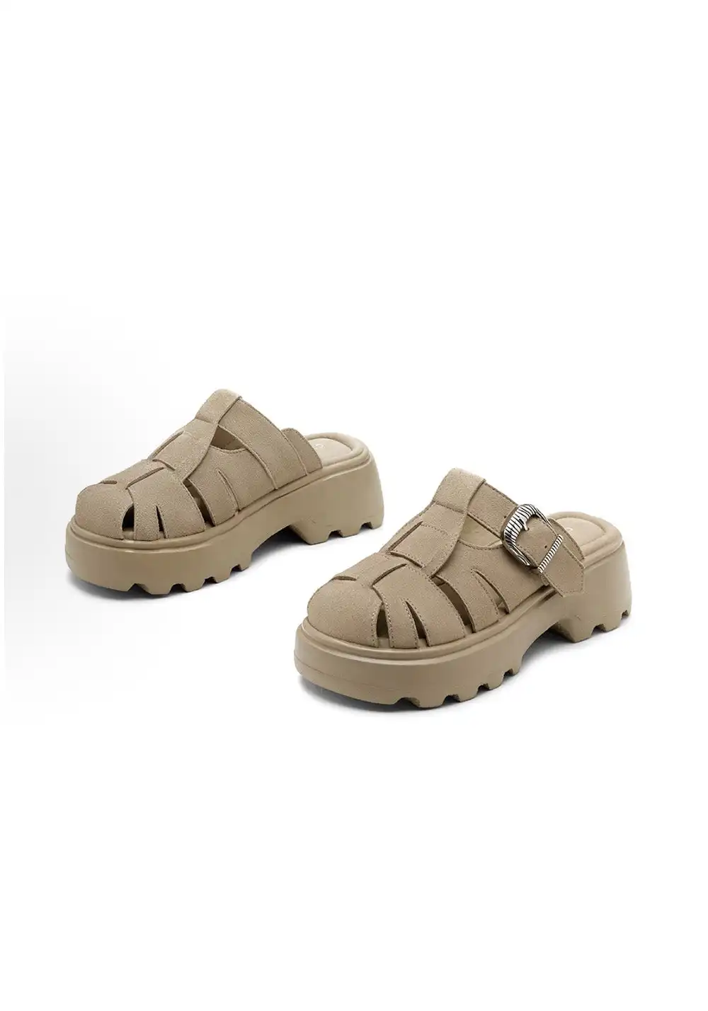 C.BANNER Gladiator Platform Sandals