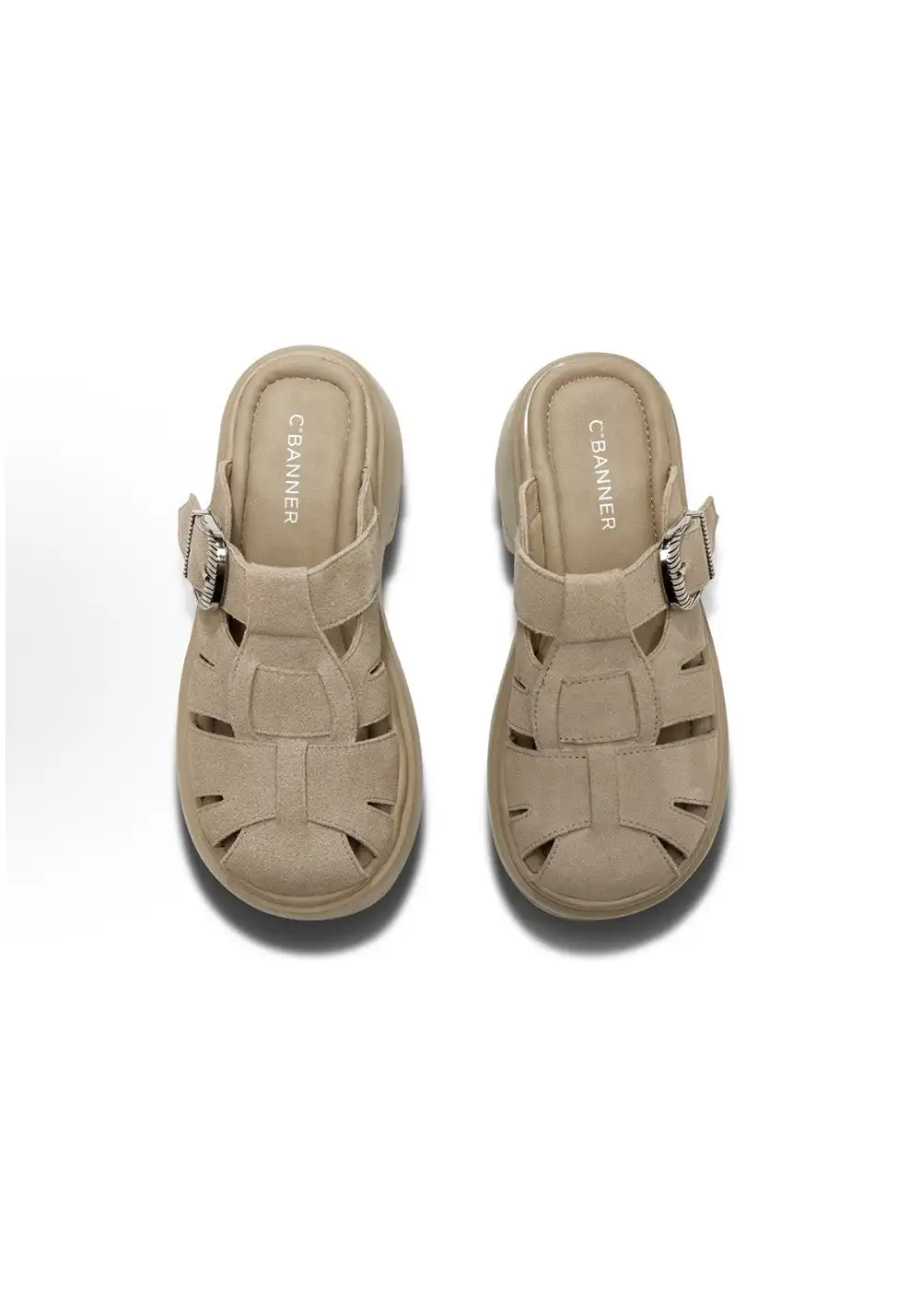 C.BANNER Gladiator Platform Sandals