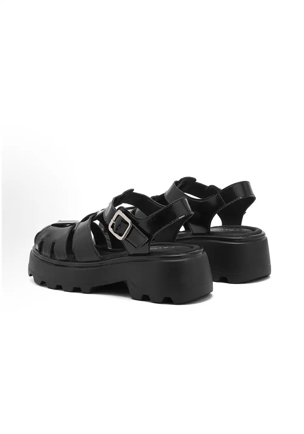 C.BANNER Leather Gladiator Platform Sandals