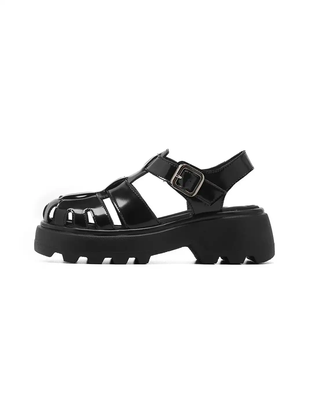 C.BANNER Leather Gladiator Platform Sandals