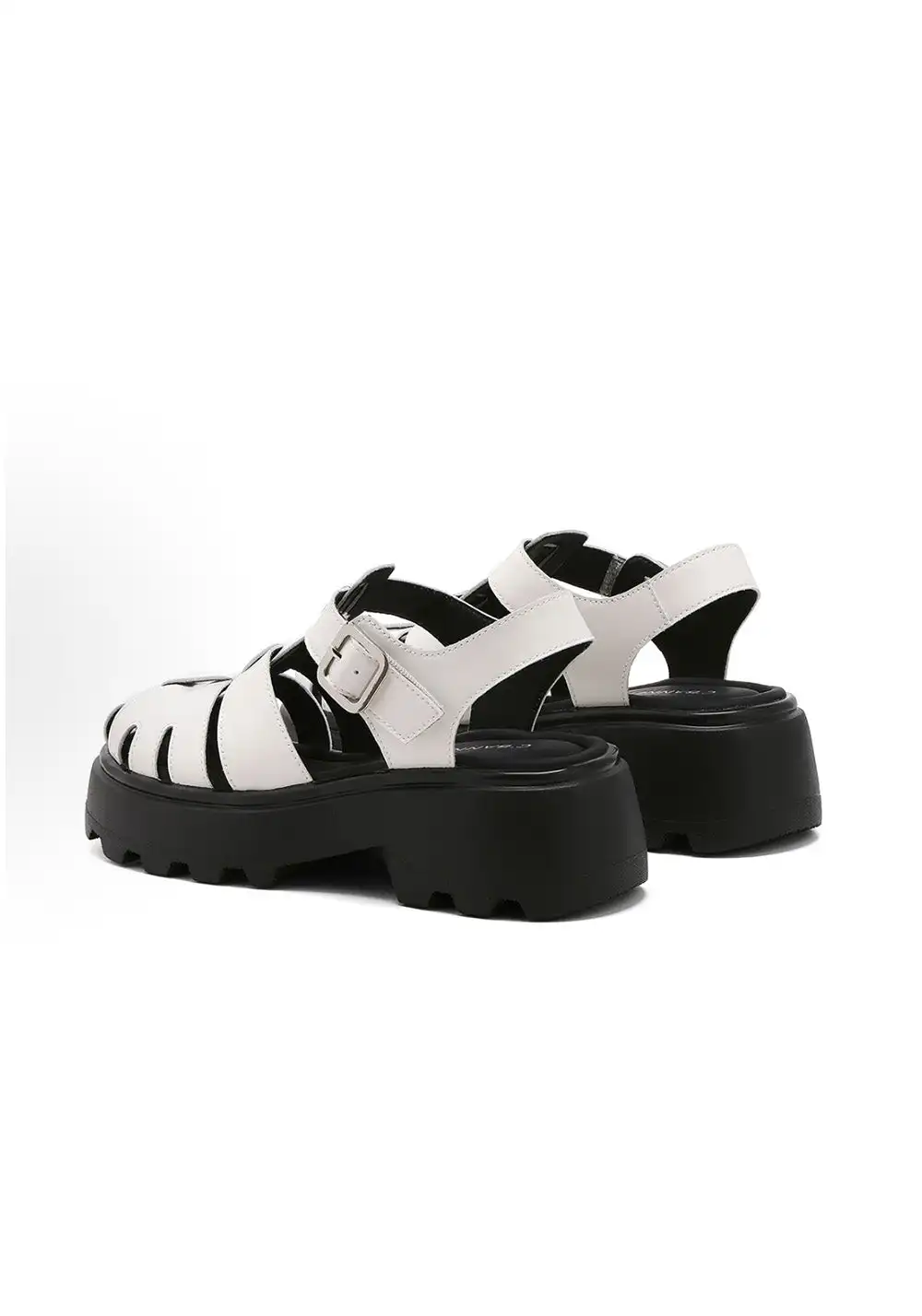 C.BANNER Leather Gladiator Platform Sandals