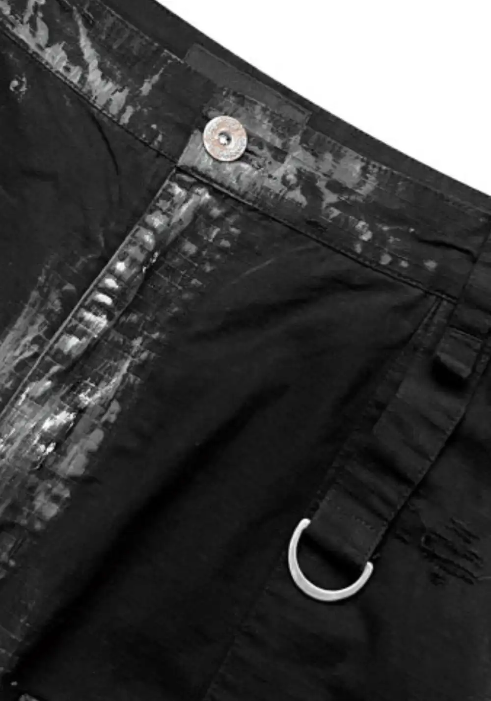 GOJOYJINNI丨Distressed Removable Pocket Cargo Pants