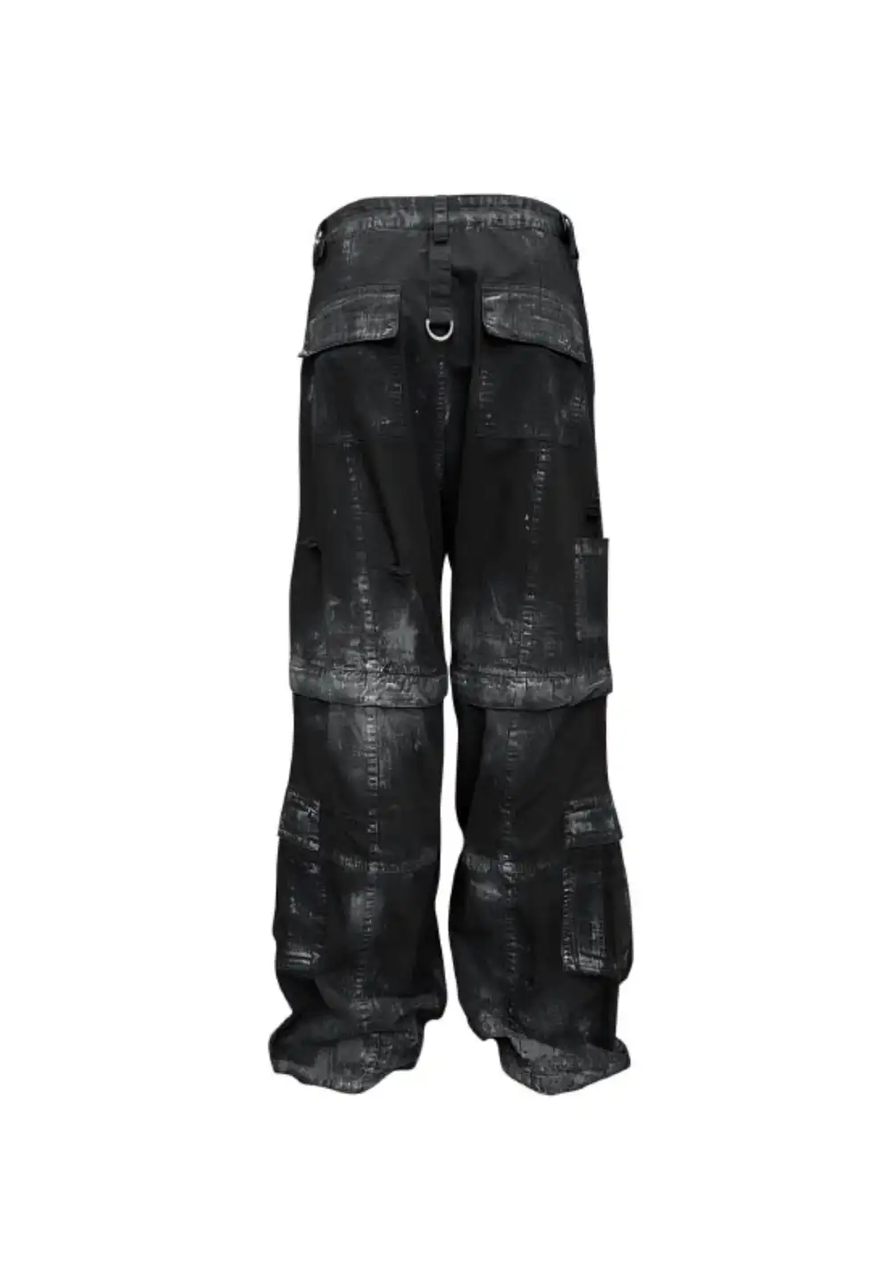 GOJOYJINNI丨Distressed Removable Pocket Cargo Pants