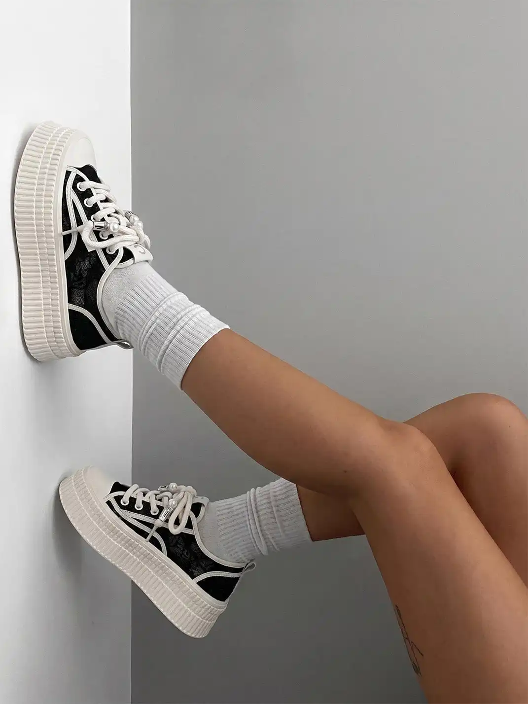 C.BANNER丨Fabric Cute Sneakers