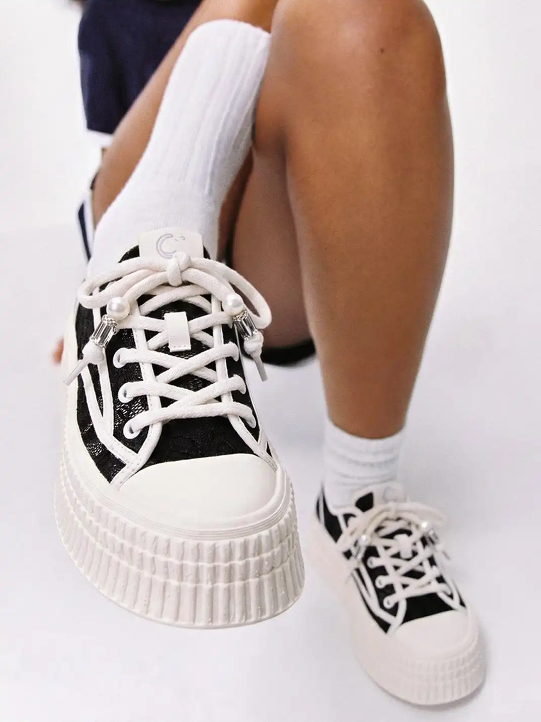 C.BANNER丨Fabric Cute Sneakers