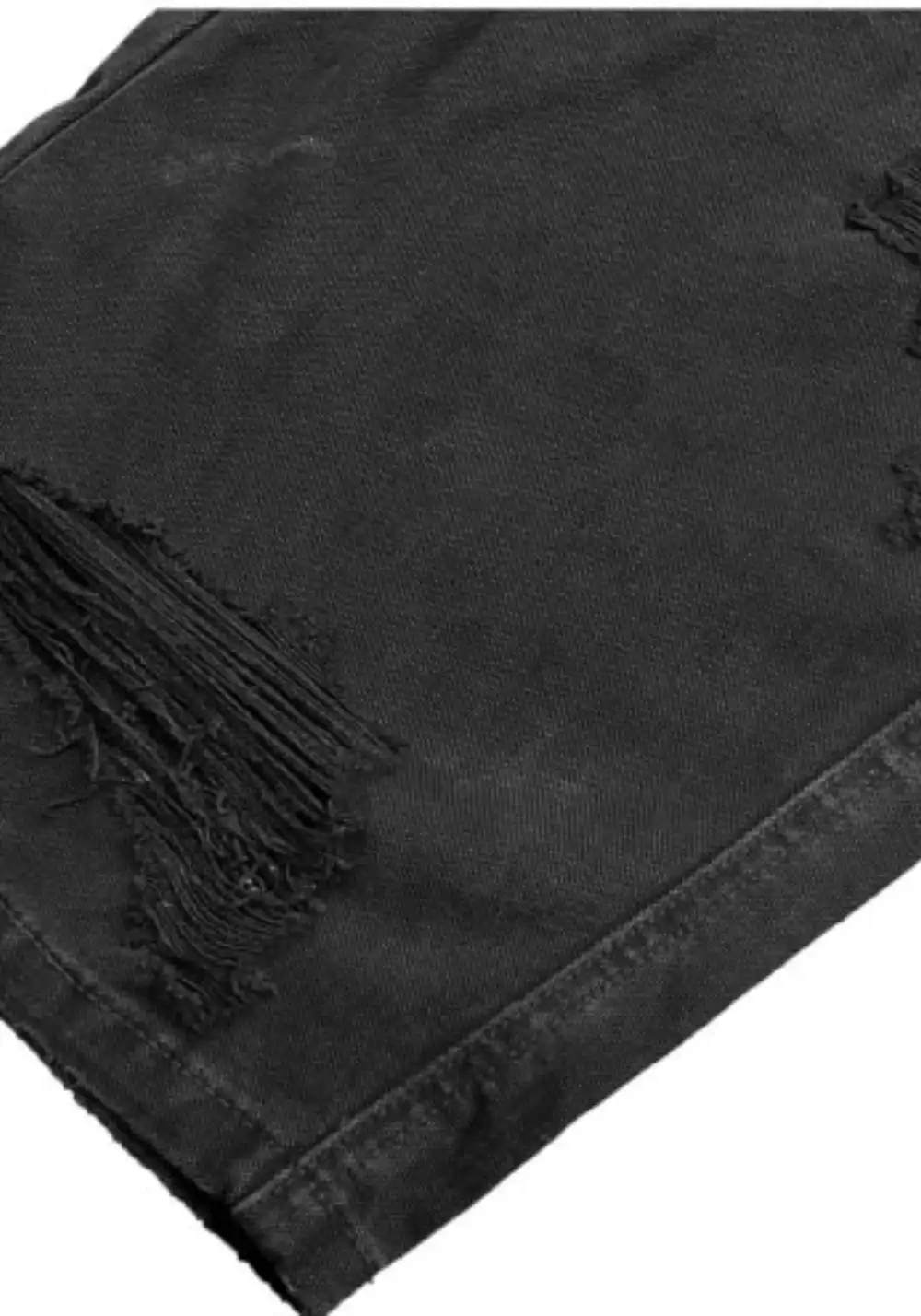GOJOYJINNI丨Triple Waistband Distressed Cargo Jeans