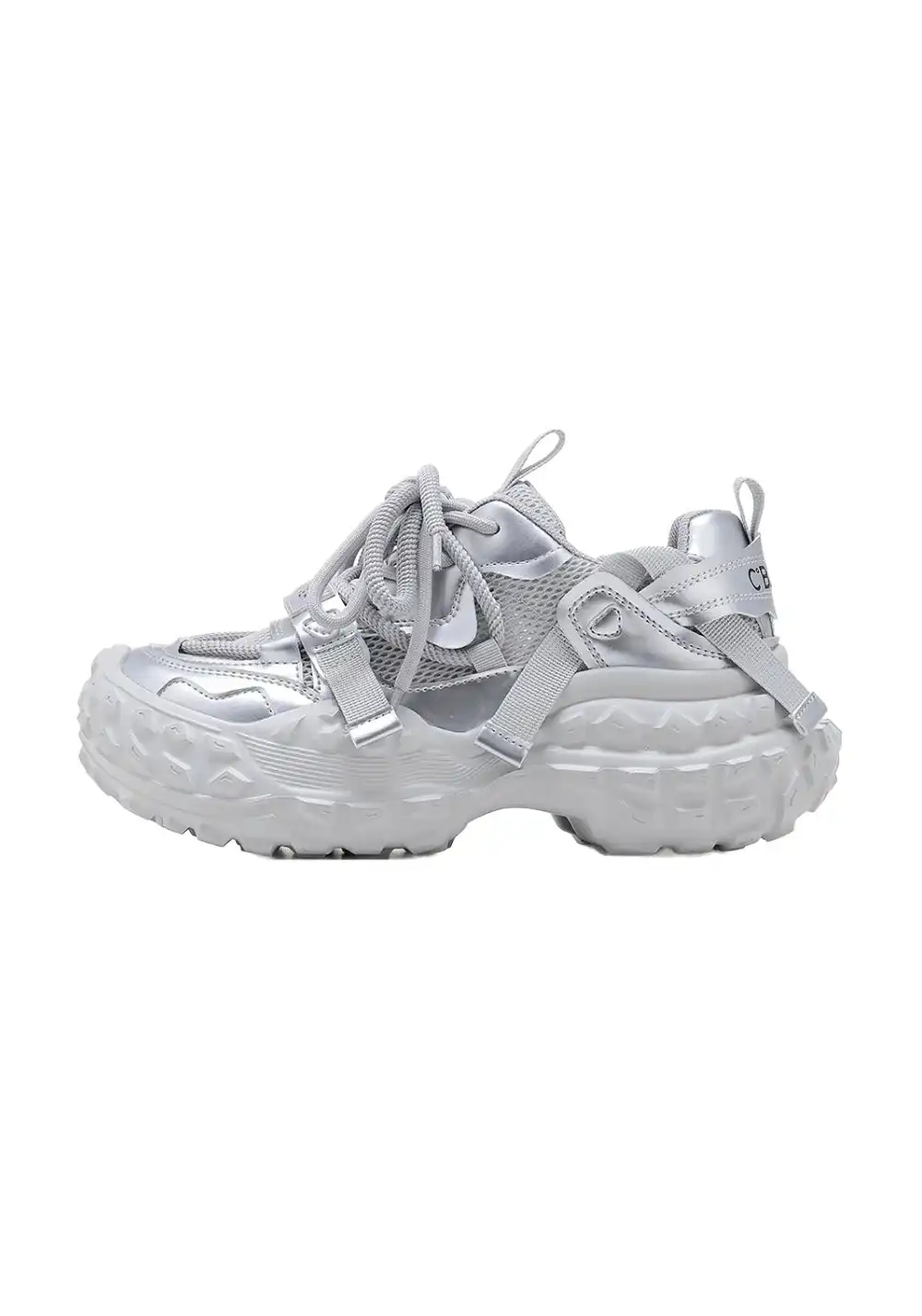 C.BANNER | Women's Synthetic Leather Thick-soled Comfortable Retro Dad Shoes