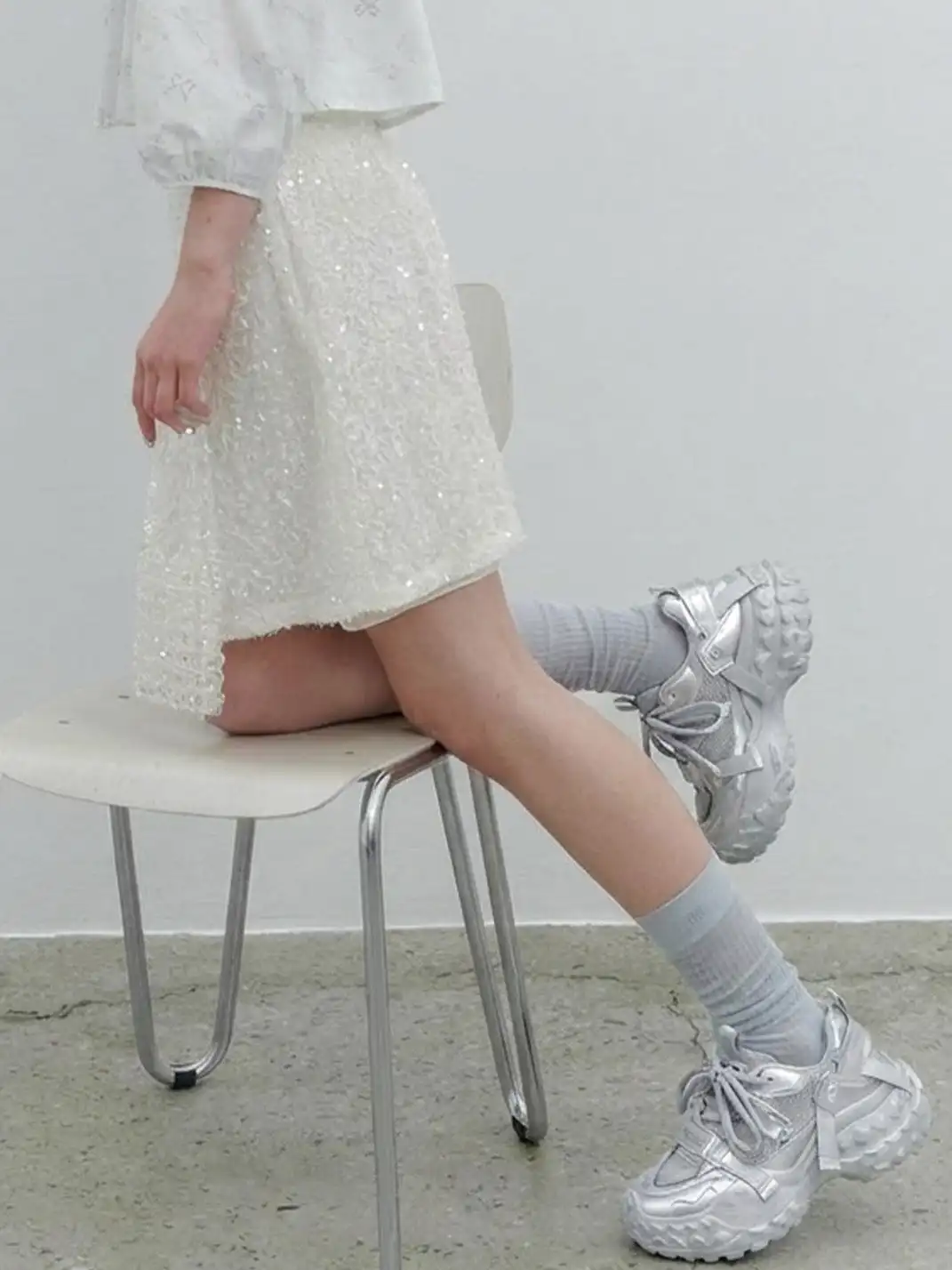 C.BANNER | Women's Synthetic Leather Thick-soled Comfortable Retro Dad Shoes