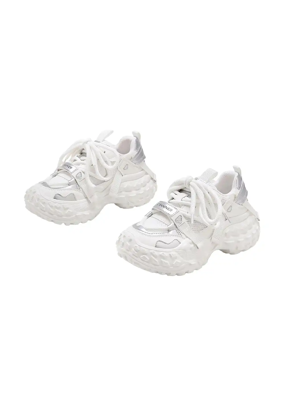 C.BANNER | Women's Synthetic Leather Thick-soled Comfortable Retro Dad Shoes