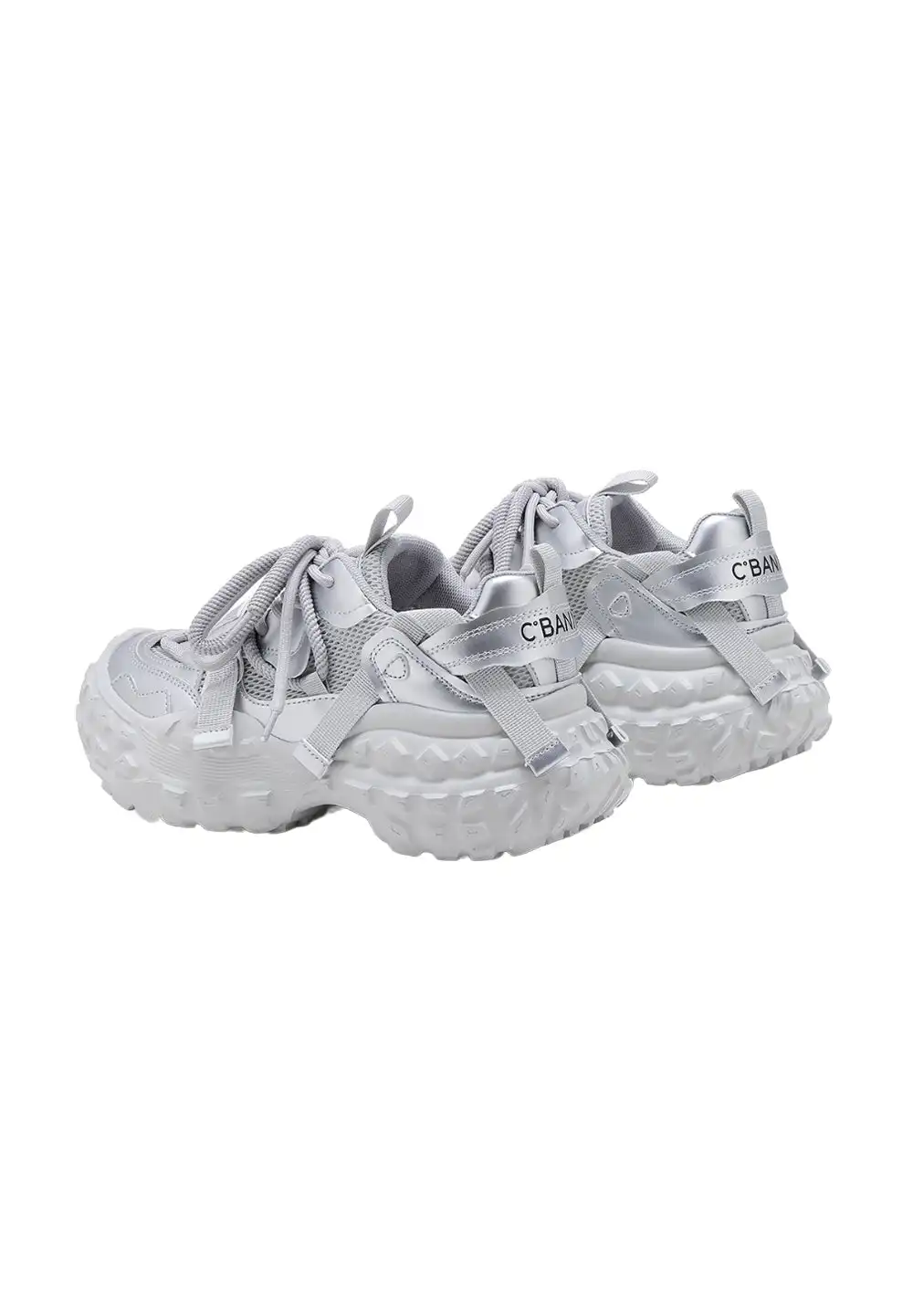 C.BANNER | Women's Synthetic Leather Thick-soled Comfortable Retro Dad Shoes