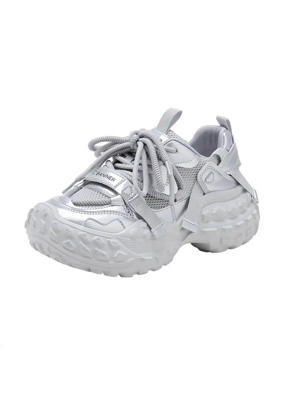 C.BANNER | Women's Synthetic Leather Thick-soled Comfortable Retro Dad Shoes