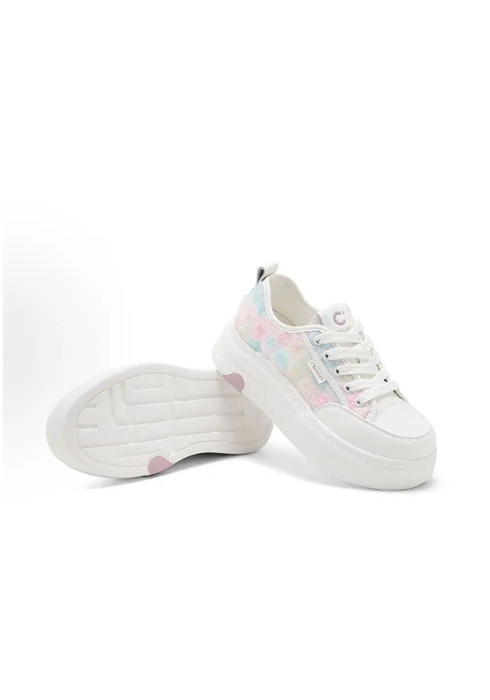 C.BANNER丨Synthetic Leather Versatile Design Sneakers