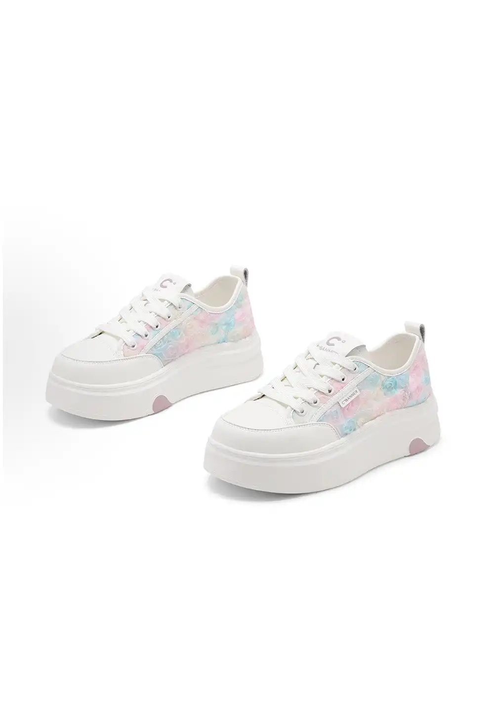 C.BANNER丨Synthetic Leather Versatile Design Sneakers