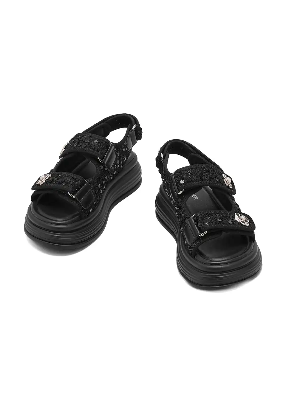 C.BANNER | Women's Stylish One-strap Synthetic Sandals