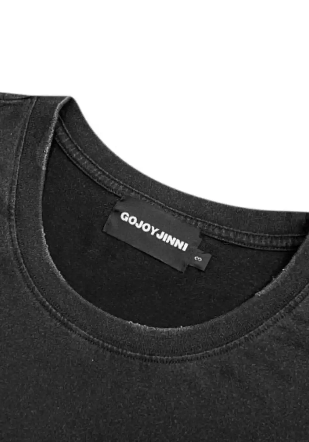 GOJOYJINNI丨Love Girl Portrait Distressed Tee