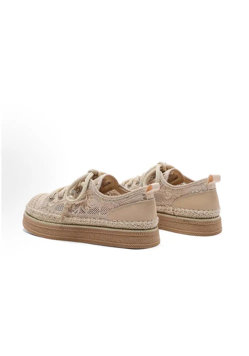 C.BANNER丨Fabric Simple Contrast Color Fisherman Shoes