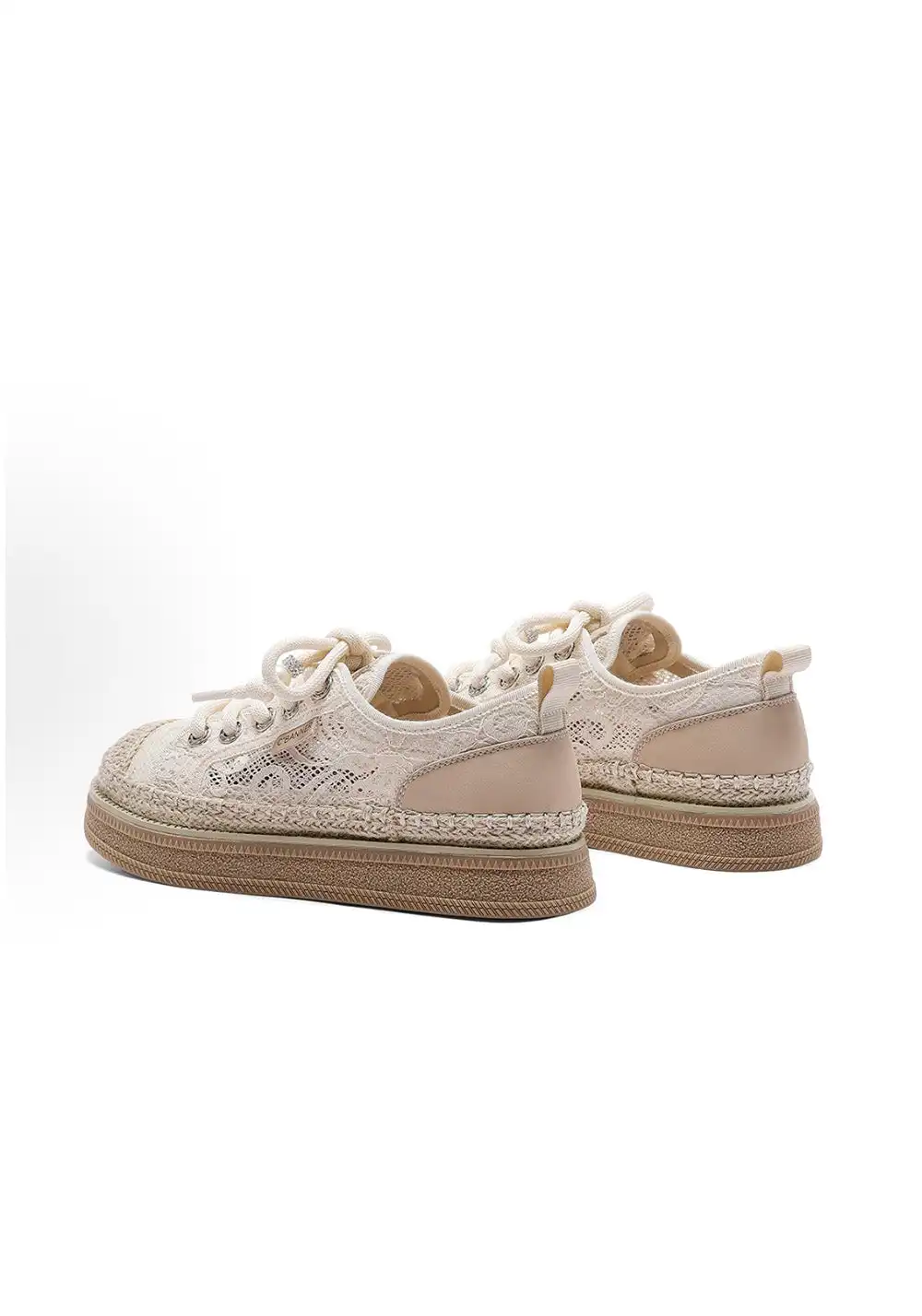 C.BANNER丨Fabric Simple Contrast Color Fisherman Shoes
