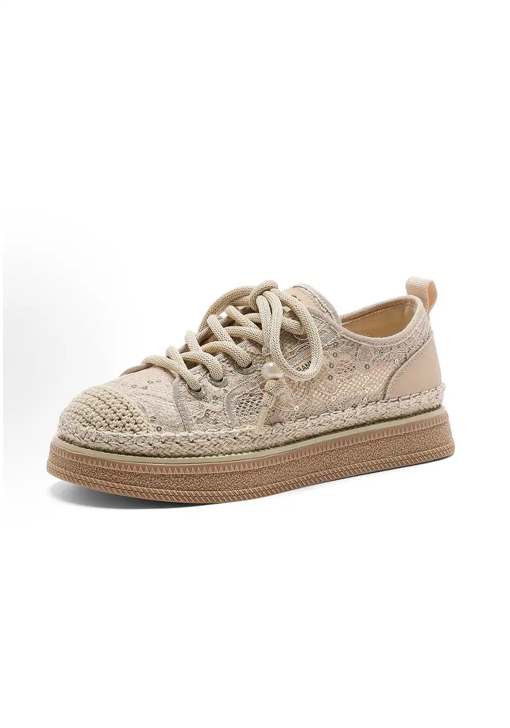 C.BANNER丨Fabric Simple Contrast Color Fisherman Shoes