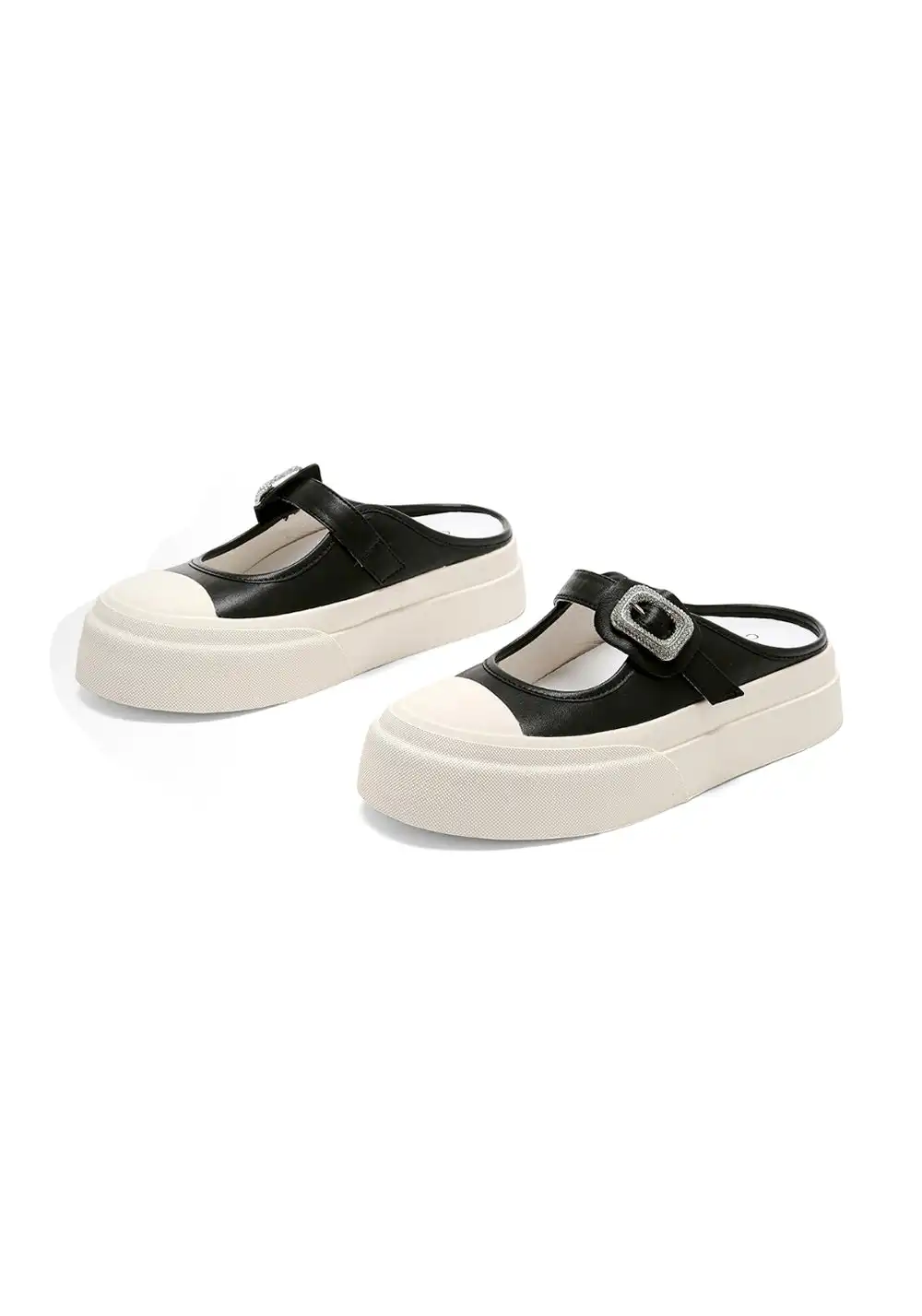 C.BANNER丨Retro Simple Wrap-around Slippers