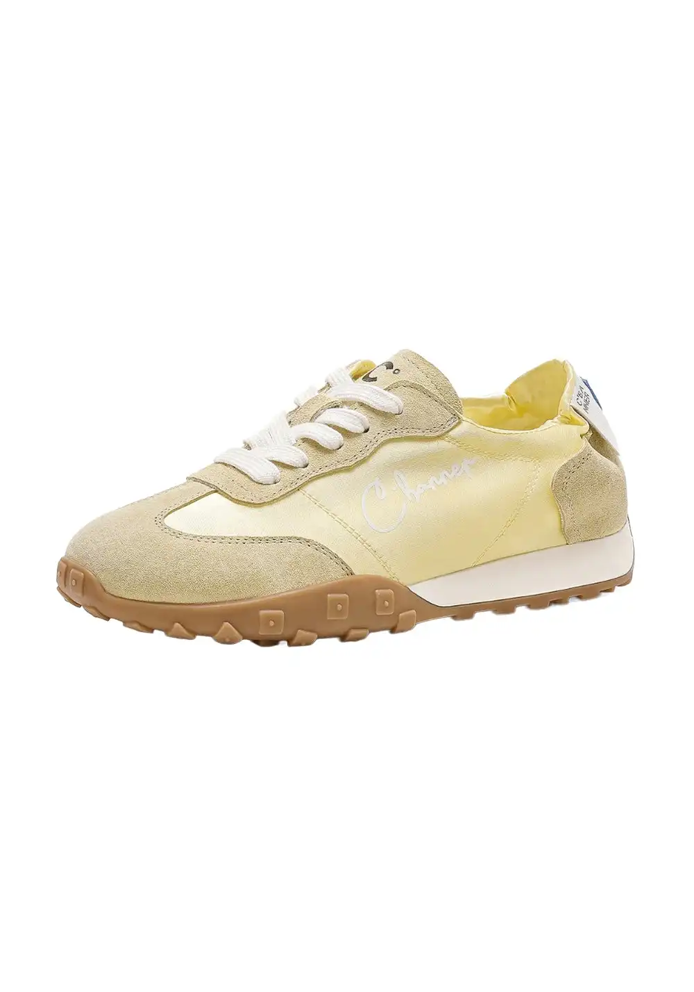 C.BANNER丨Colorblock Lace-Up Breathable Sneakers for Women