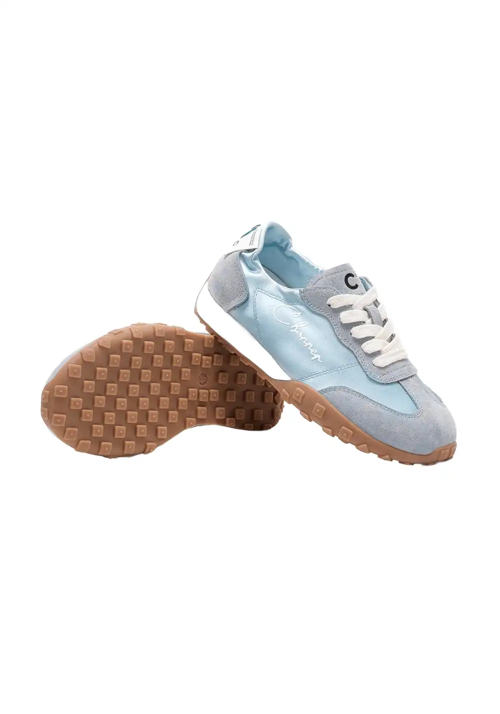 C.BANNER丨Colorblock Lace-Up Breathable Sneakers for Women