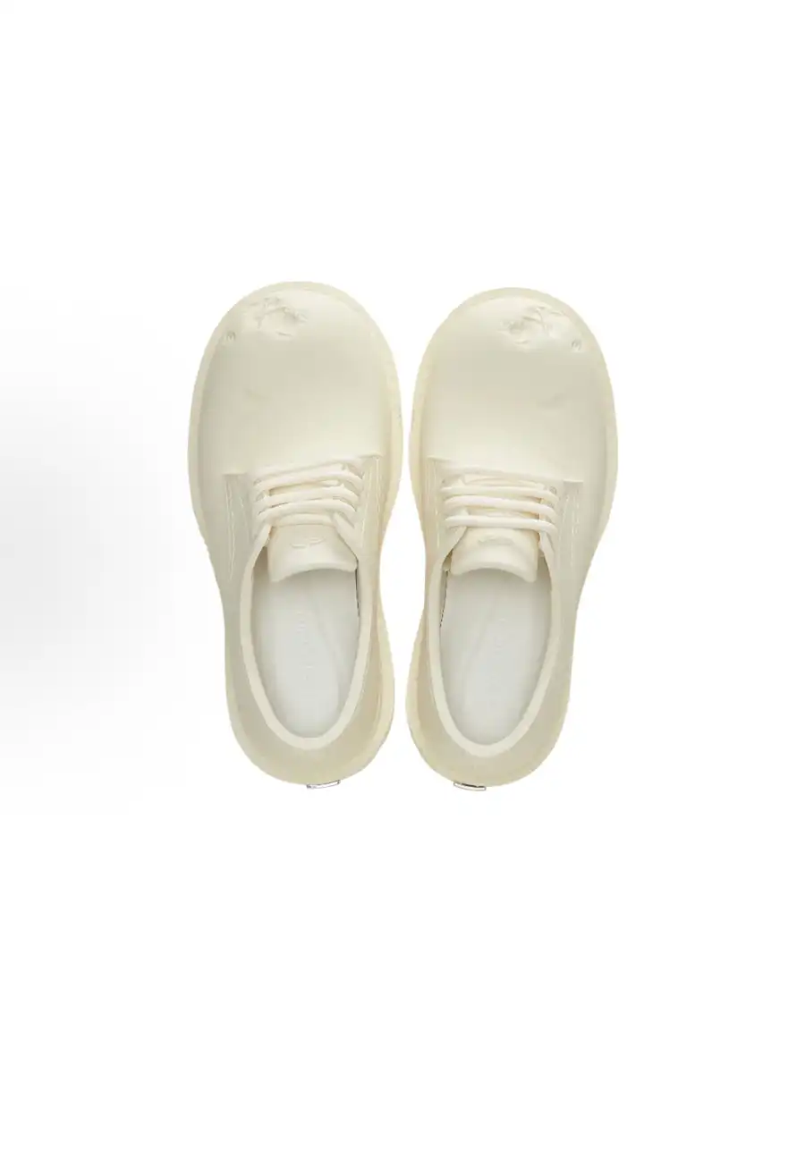 GLITTER FOCUS丨Cream Futuristic Derby Shoes - 2