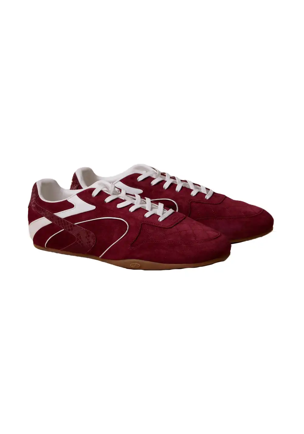 GLITTER FOCUS丨Retro Low-Profile German Trainer Sneakers