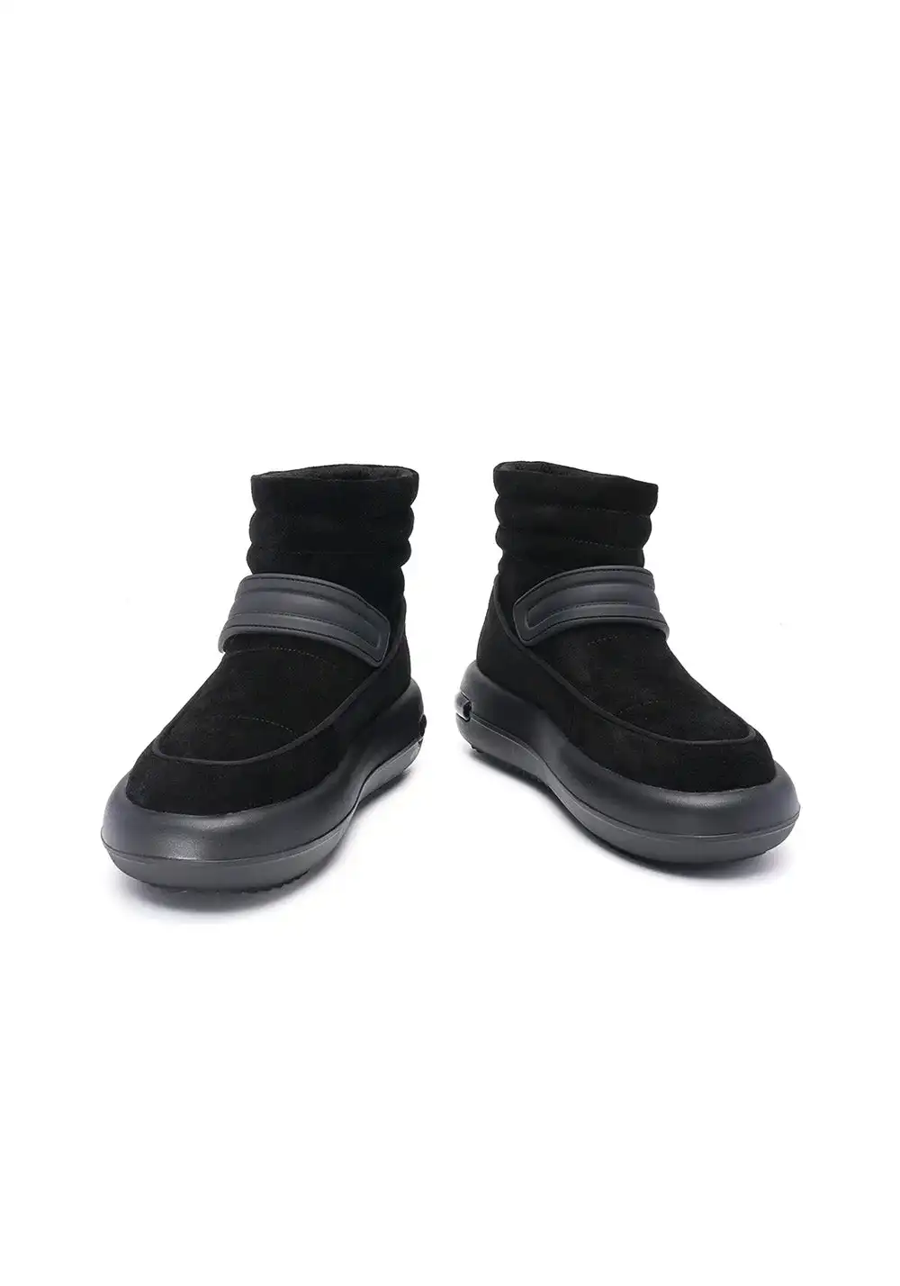 SMILEY丨Unisex Split Leather Snow Boots