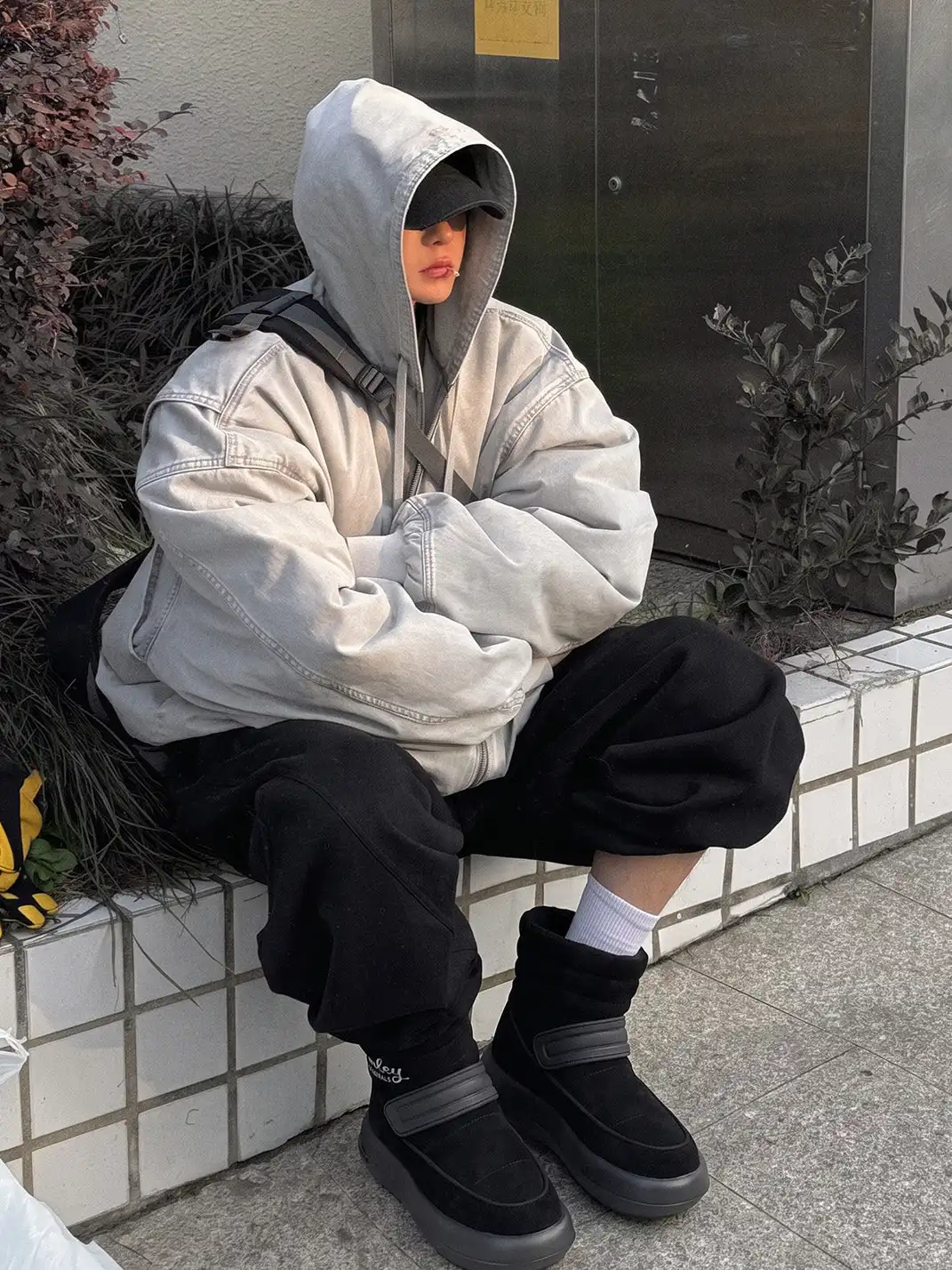 SMILEY丨Split Leather Thermal Snow Boots - Lightweight Foam Sole